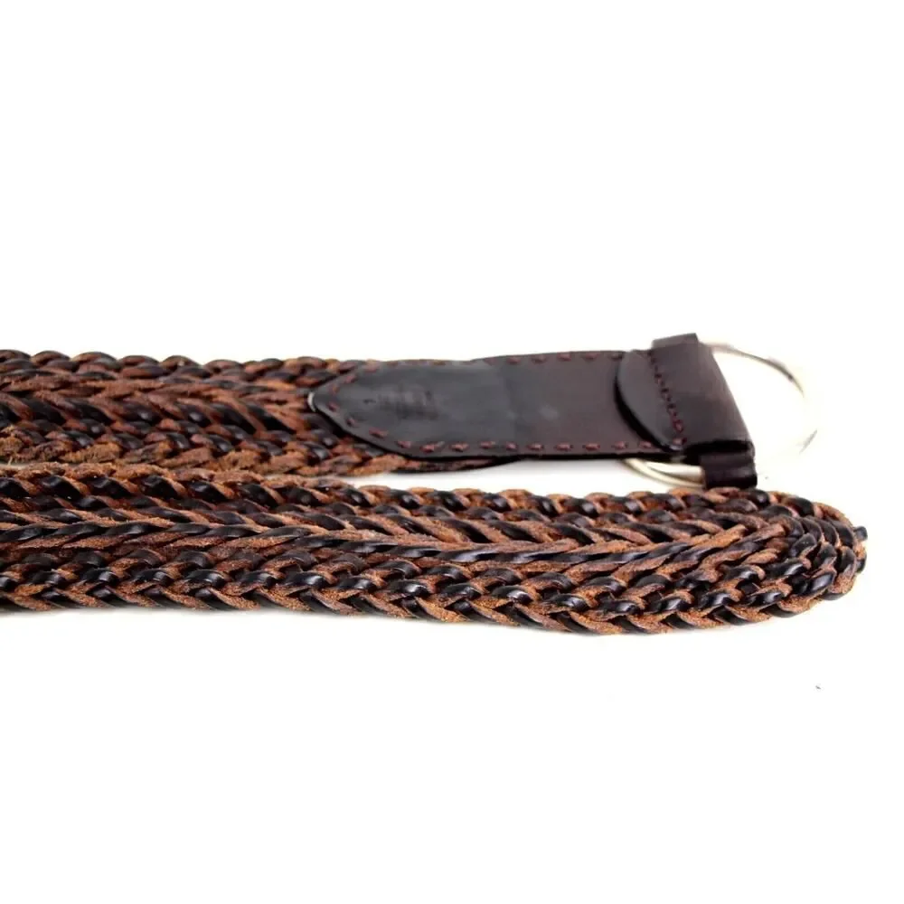 Ralph Lauren BRAIDED BROWN GENUINE LEATHER 2
